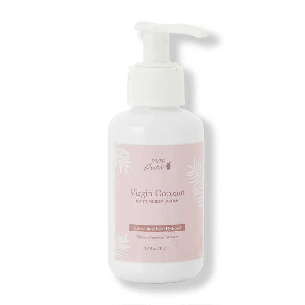 100% Pure Virgin Coconut Moisturizing Milk Foam